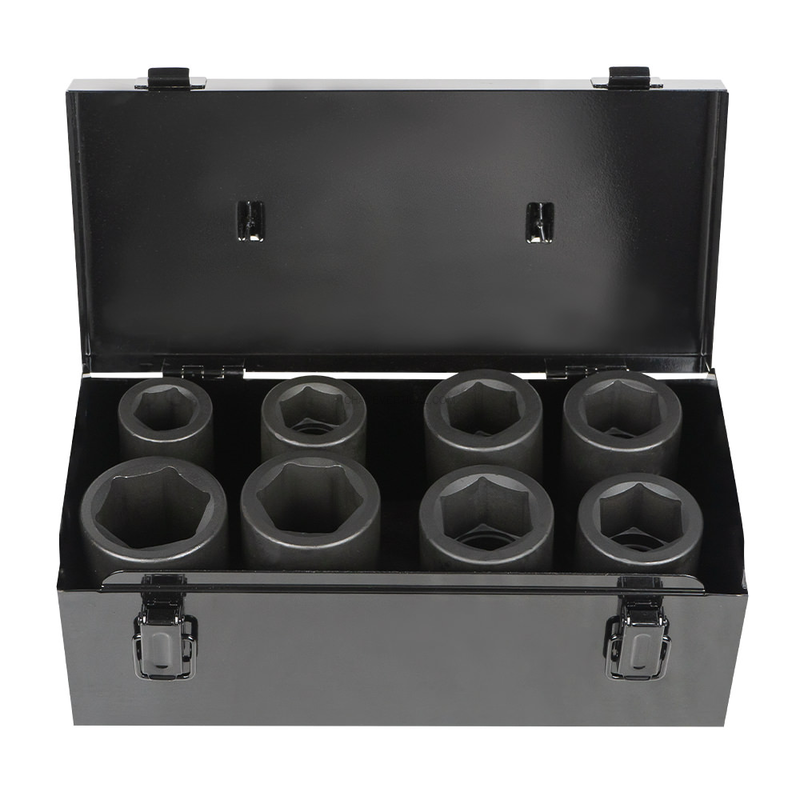 Conjunto de 8 Chaves de Impacto Longas 1 JBM