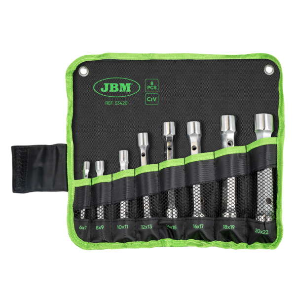 Conjunto de 8 Chaves de Tubo JBM