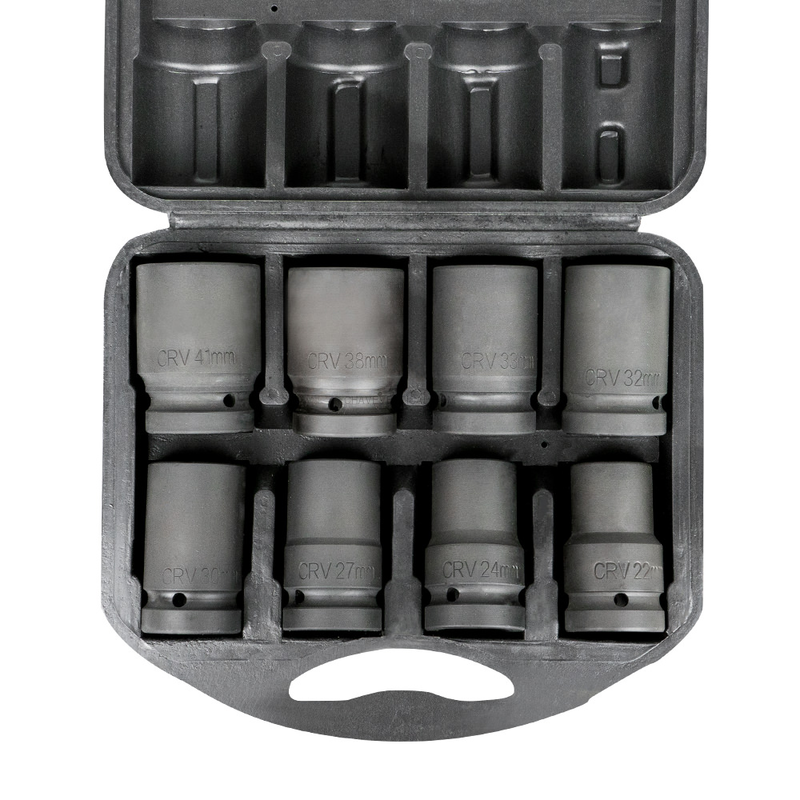 Conjunto de 8 Soquetes de 1" para Multiplicador de Força JBM