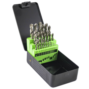 Jogo de 25 Brocas Espirais HSS 4341 JBM 1-13 mm