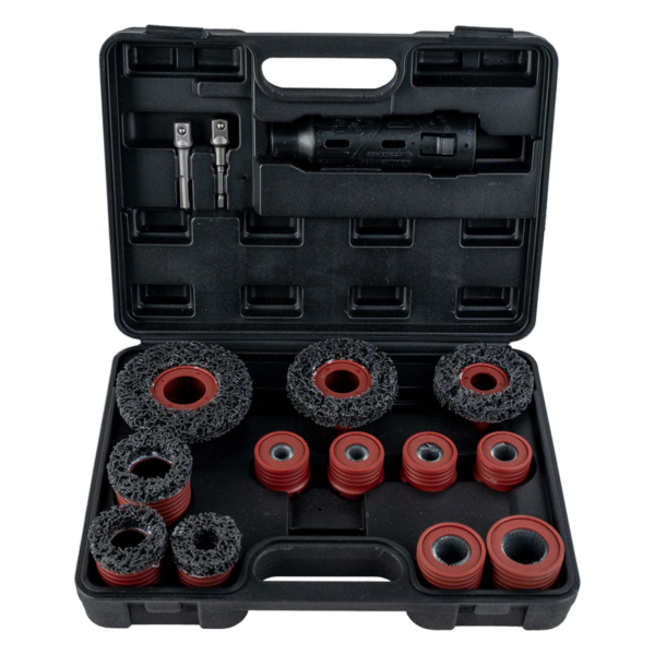 Conjunto de Limpeza de Cubos de Roda, 15 Peças JBM