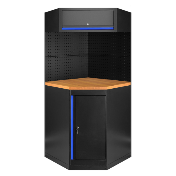 Conjunto de Móveis Modulares (11 Peças) - Azul JBM