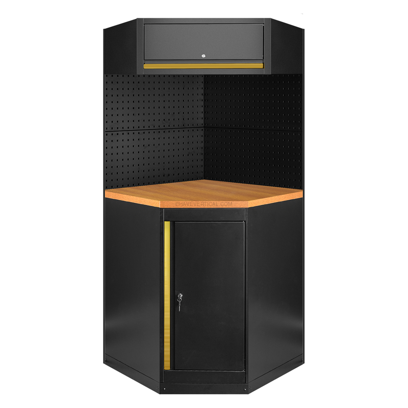 Conjunto de Móveis Modulares (11 Peças) - Ouro JBM