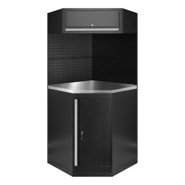 Conjunto de Móveis Modulares (11 Peças) - Prateado JBM
