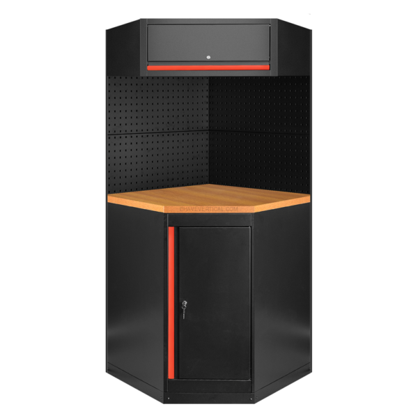 Conjunto de Móveis Modulares (11 Peças) - Vermelho JBM
