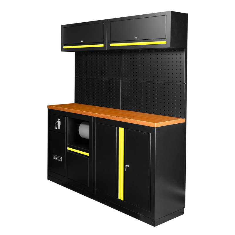 Conjunto de Móveis Modulares (12 Peças) - Amarelo JBM