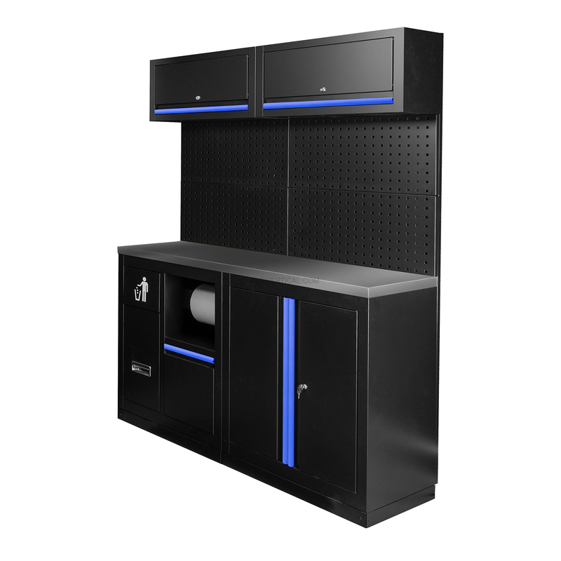Conjunto de Móveis Modulares (12 Peças) - Azul JBM