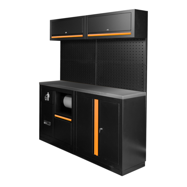 Conjunto de Móveis Modulares (12 Peças) - Laranja JBM