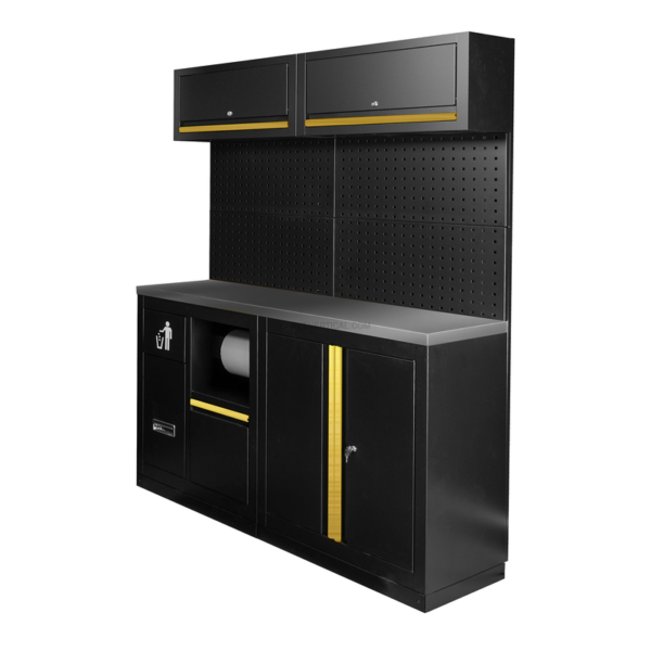 Conjunto de Móveis Modulares (12 Peças) - Ouro JBM