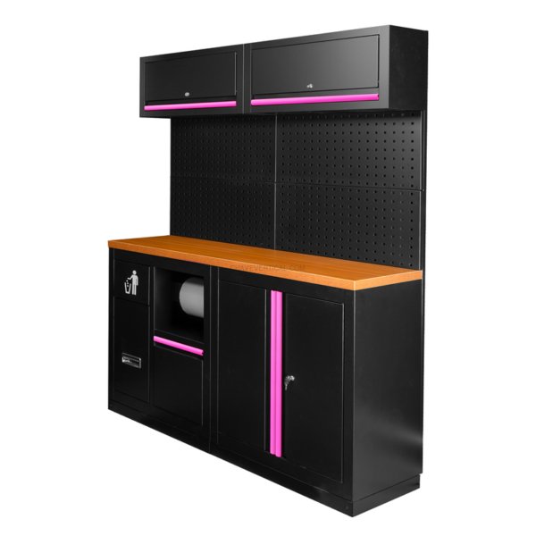 Conjunto de Móveis Modulares (12 Peças) - Rosa JBM