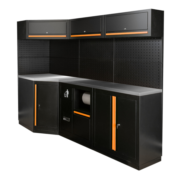 Conjunto de Móveis Modulares (22Pcs) - Laranja JBM