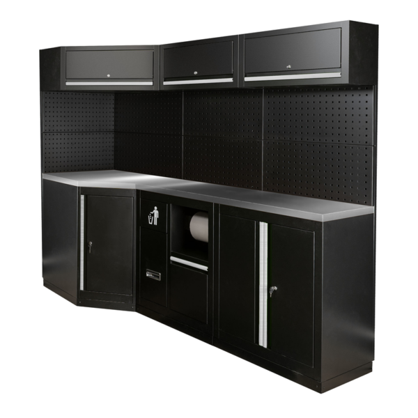 Conjunto de Móveis Modulares (22Pcs) - Prateado JBM
