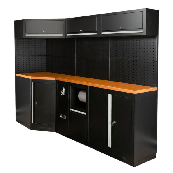 Conjunto de Móveis Modulares (22Pcs) - Prateado JBM
