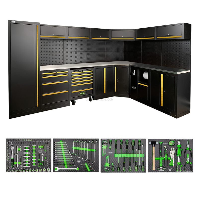 Conjunto de Móveis Modulares (43 Peças) - Ouro JBM