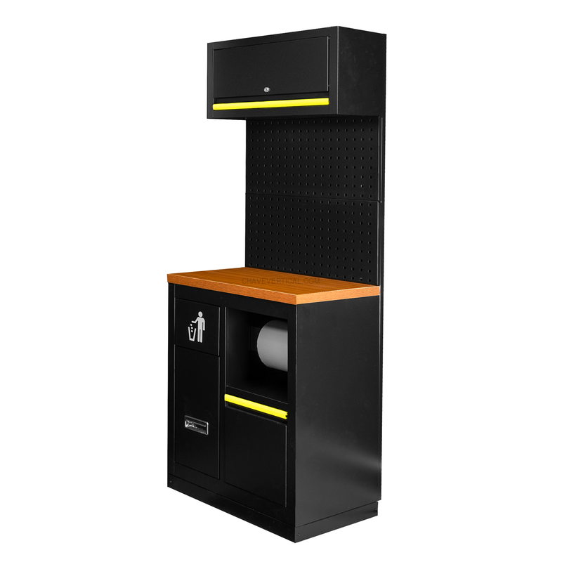 Conjunto de Móveis Modulares (7 Peças) - Amarelo JBM