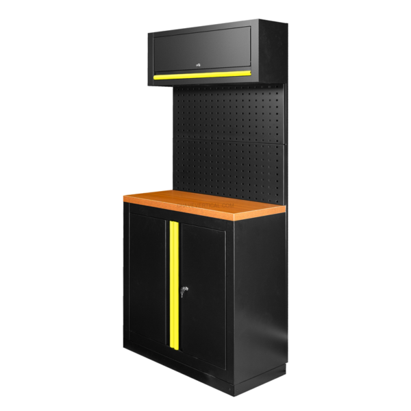 Conjunto de Móveis Modulares (7 Peças) - Amarelo JBM