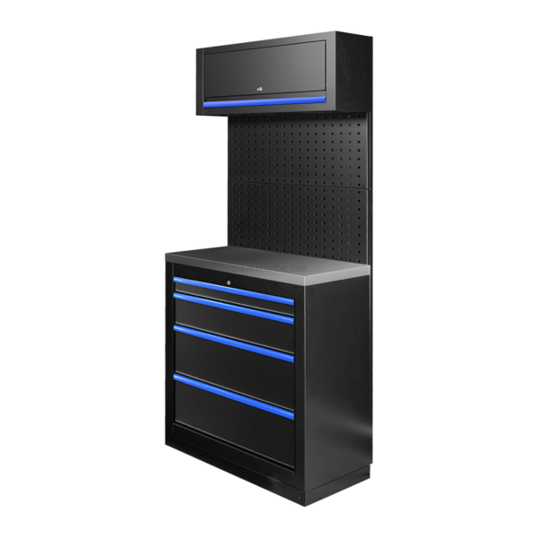 Conjunto de Móveis Modulares (7 Peças) - Azul JBM