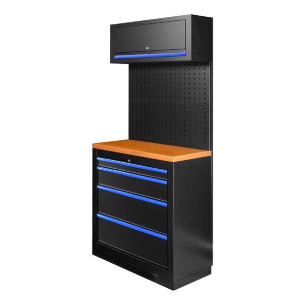 Conjunto de Móveis Modulares (7 Peças) - Azul JBM