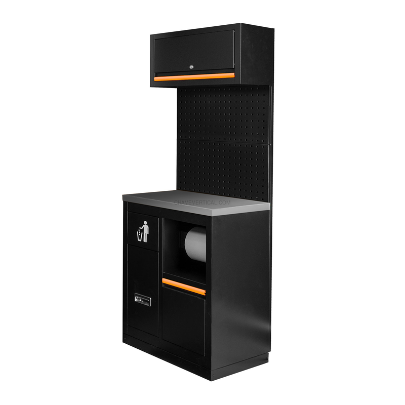 Conjunto de Móveis Modulares (7 Peças) - Laranja JBM