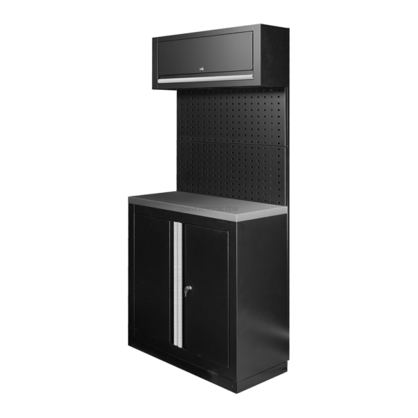 Conjunto de Móveis Modulares (7 Peças) - Prateado JBM