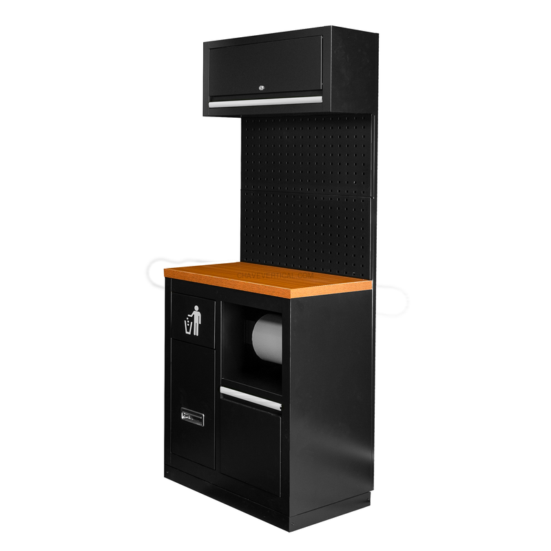 Conjunto de Móveis Modulares (7 Peças) - Prateado JBM