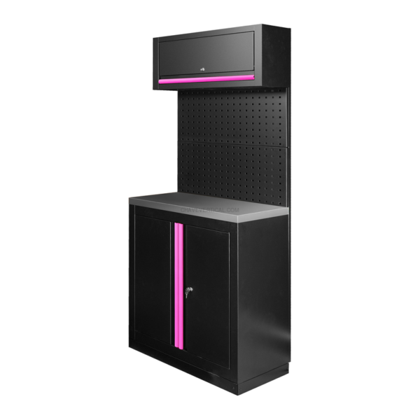 Conjunto de Móveis Modulares (7 Peças) - Rosa JBM