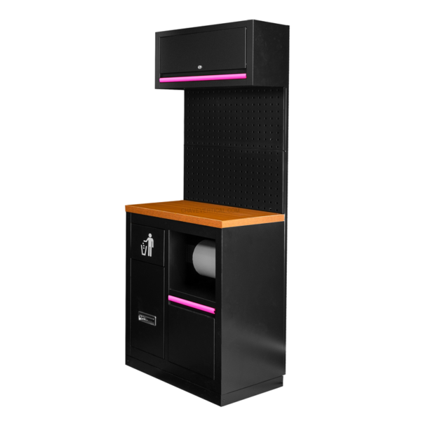 Conjunto de Móveis Modulares (7 Peças) - Rosa JBM