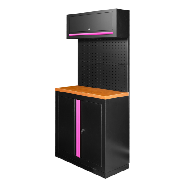 Conjunto de Móveis Modulares (7 Peças) - Rosa JBM