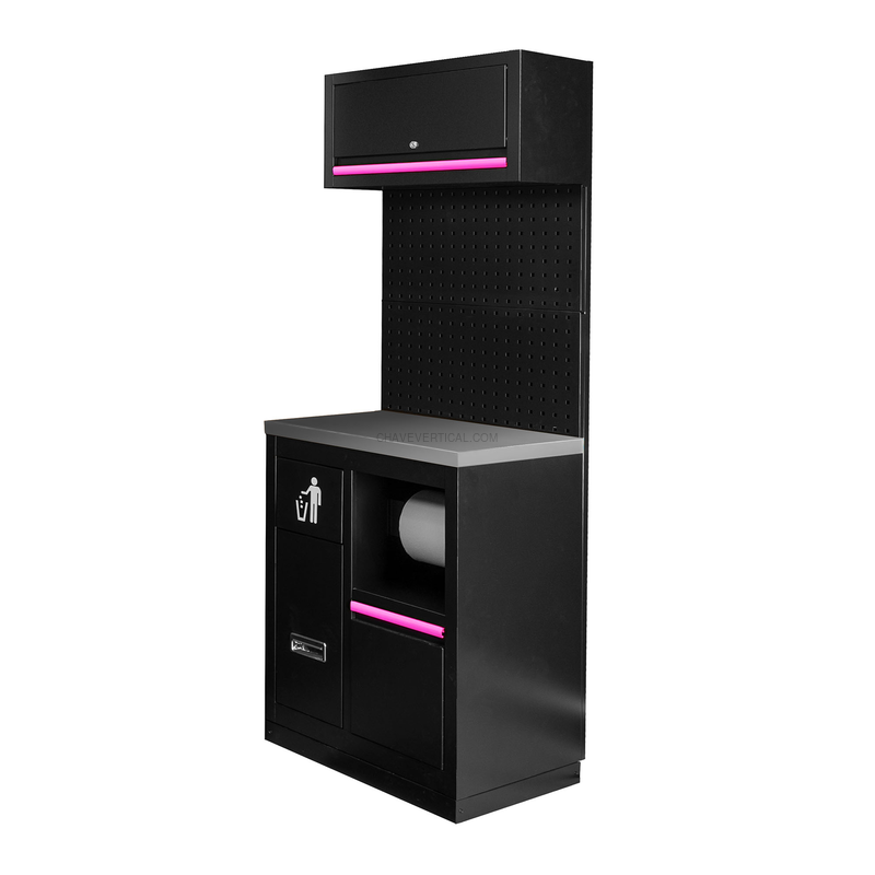 Conjunto de Móveis Modulares (7 Peças) - Rosa JBM