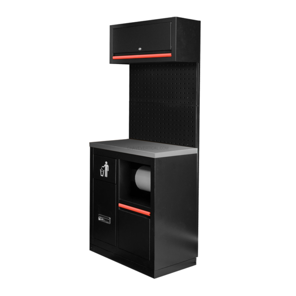 Conjunto de Móveis Modulares (7 Peças) - Vermelho JBM