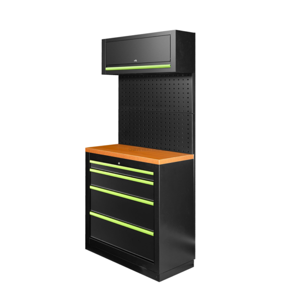 Conjunto de Móveis Modulares (7Pcs) - Extensão com Armário de 4 Gavetas (Ref.16627) JBM