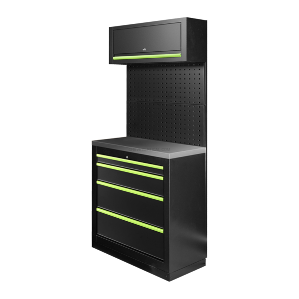 Conjunto de Móveis Modulares (7Pcs) - Extensão com Armário de 4 Gavetas (Ref.16627) JBM