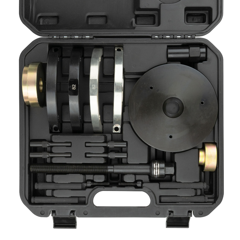 Conjunto Extrator/instalador de Rolamento de Roda Ford/land Rover/volvo JBM