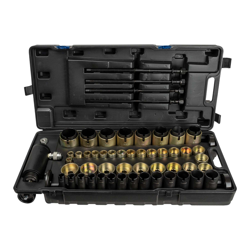 Conjunto Hidráulico de Extração/instalação de Silentblocks e Rolamentos (63Pcs) JBM