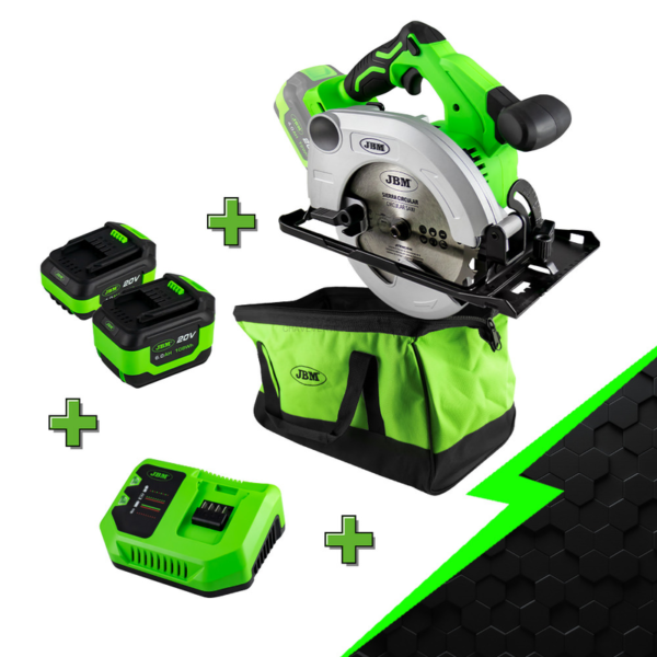 Conjunto Promocional Serra Circular com Motor Sem Escovas JBM