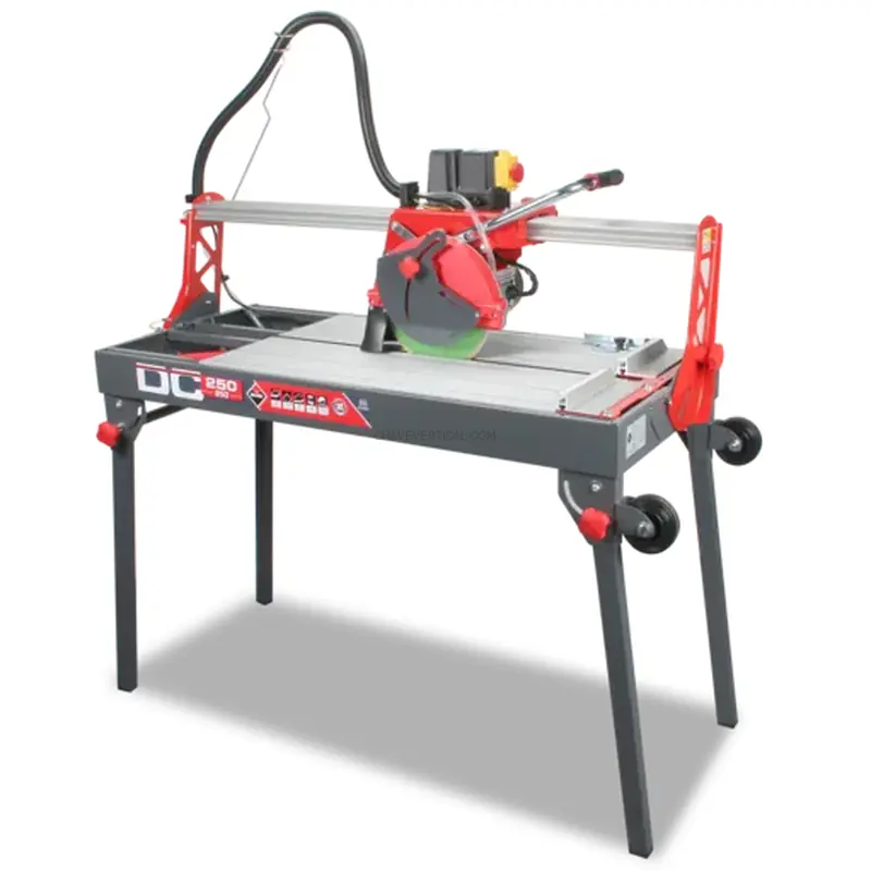 Cortador manual de ladrilhos e azulejos RUBI DC-250 120V 60Hz 1,5 cv 90 mm