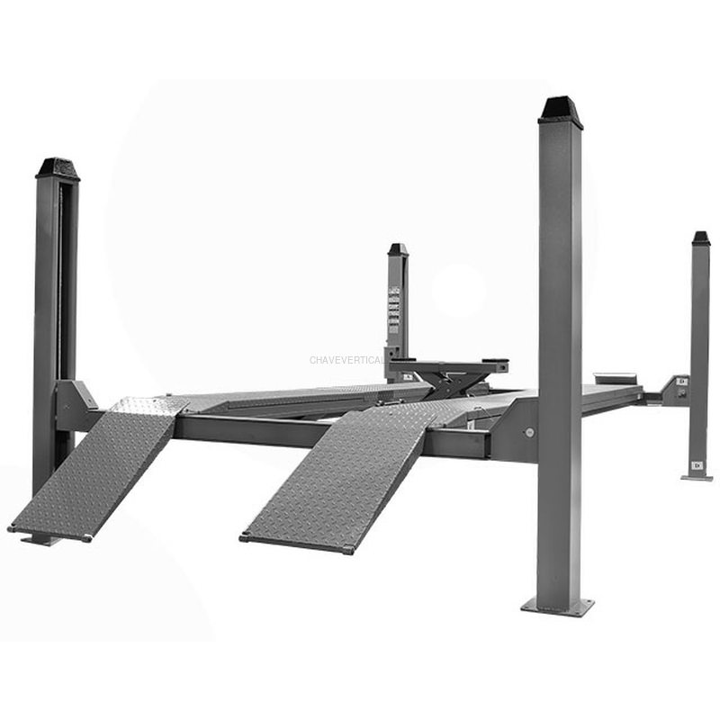 Elevador Auto 4 Colunas Alinhamento POWERED PE4C40T 4Ton 400V