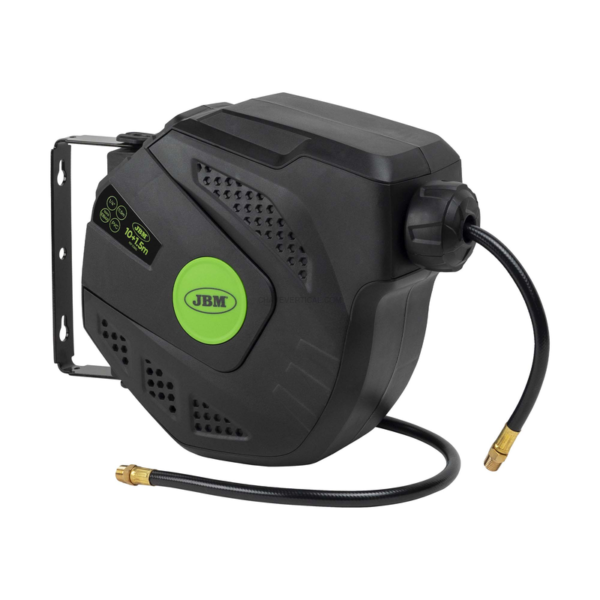 Enrolador de Mangueira de Ar de 10+1,5M - Verde JBM