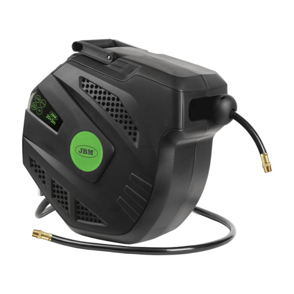 Enrolador de Mangueira de Ar de 20+2M - Verde JBM