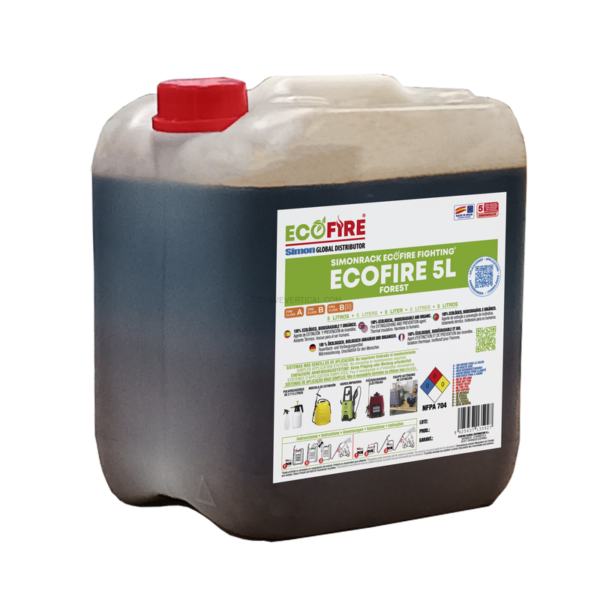 Equipamento de Segurança Contra Incêndios ECOFIRE FOR0005 FOREST 5 L - 226 x 165 x 188 mm