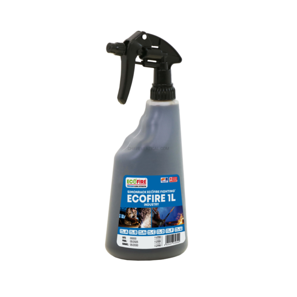 Equipamento de Segurança Contra Incêndios ECOFIRE IND0001 INDUSTRY 1 L - 300 x 115 x 100 mm