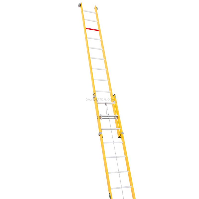 Escada de Fibra de Vidro Volta Pro Corda PERSUM 2×12 Degraus