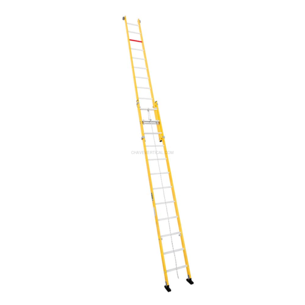 Escada de Fibra de Vidro Volta Pro Corda PERSUM 2×14 Degraus