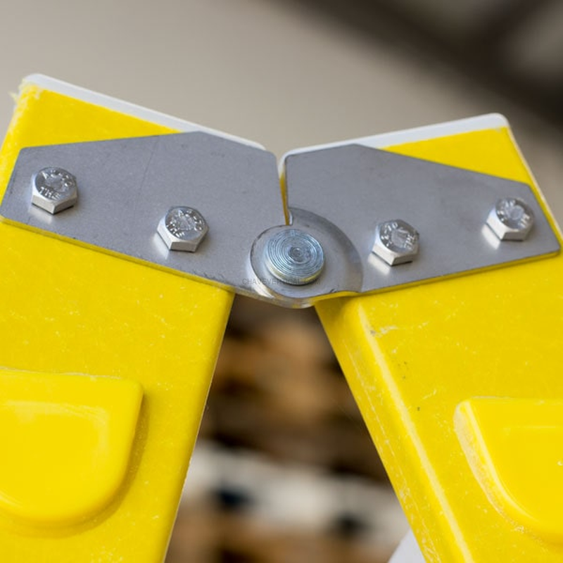 Escada de Fibra de Vidro Volta Pro Dual PERSUM 2×10 Degraus