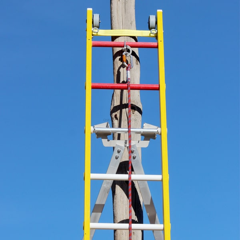 Escada de Fibra de Vidro Volta Safe Pro PERSUM 10+10 Degraus