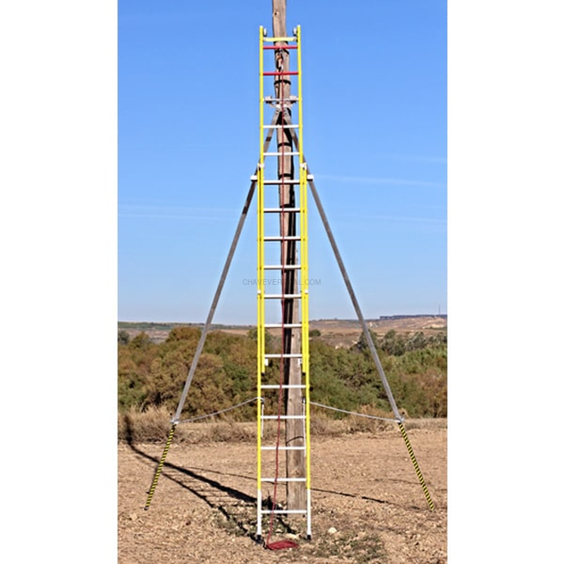 Escada de Fibra de Vidro Volta Safe Pro PERSUM 12+12 Degraus