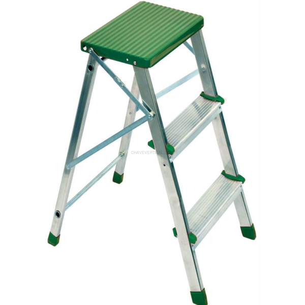 Escada Doméstica Picco PERSUM 3 Degraus 100 KG