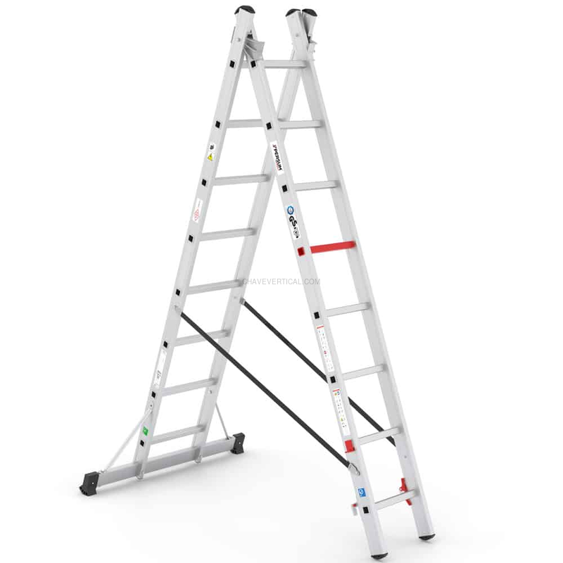 Escada Iteem Pro 2 PERSUM 2×10 Degraus 150 KG