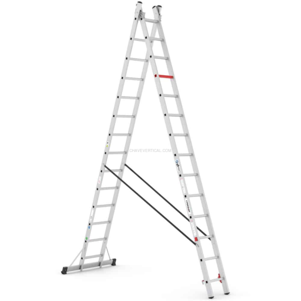 Escada Iteem Pro 2 PERSUM 2×14 Degraus 150 KG