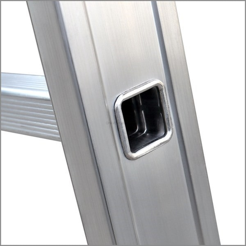 Escada Iteem Pro Extensível - Outlet PERSUM 2×17 Degraus 150 KG